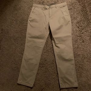 English Laundry tan pants.